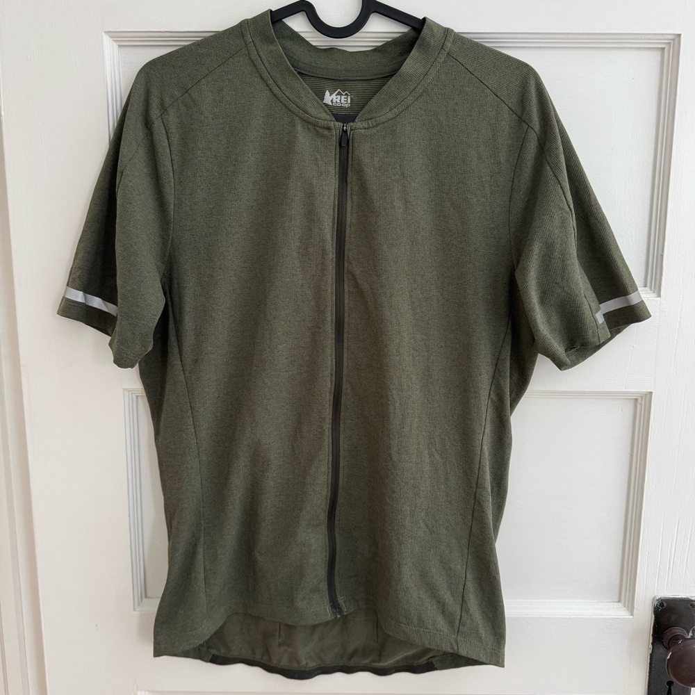 REI Green Cycling Jersey